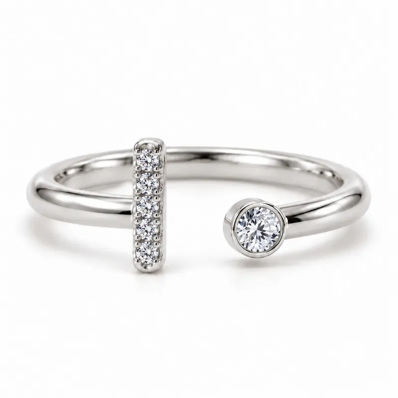 Mayfair Initial Ring - I