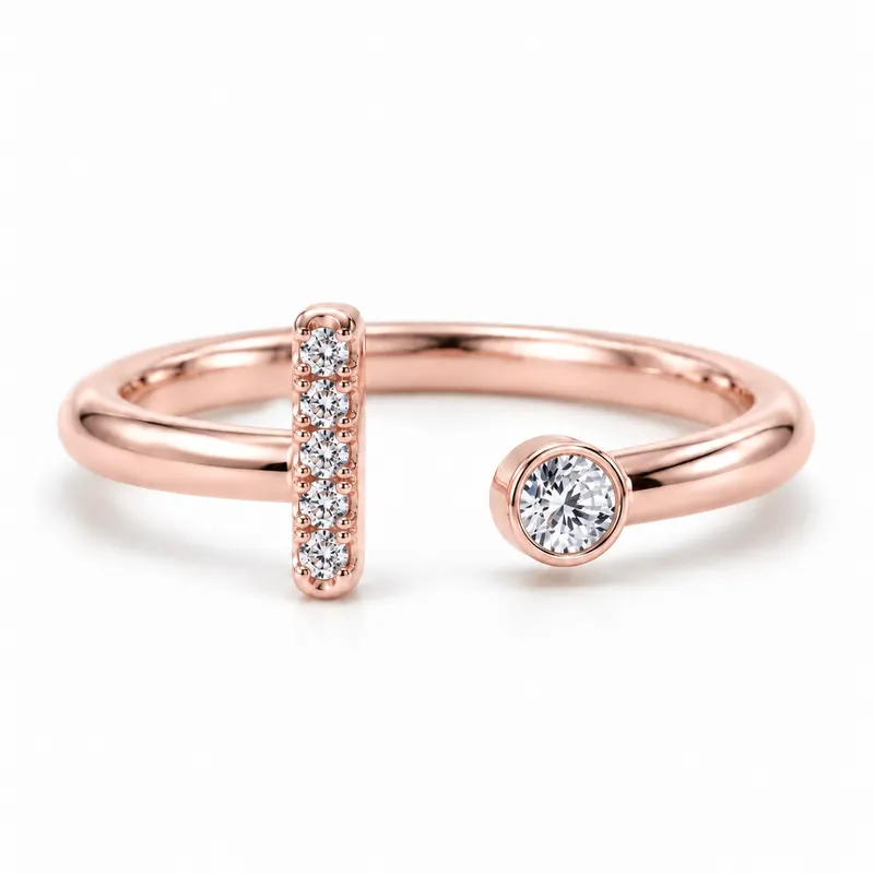 Mayfair Initial Ring - I