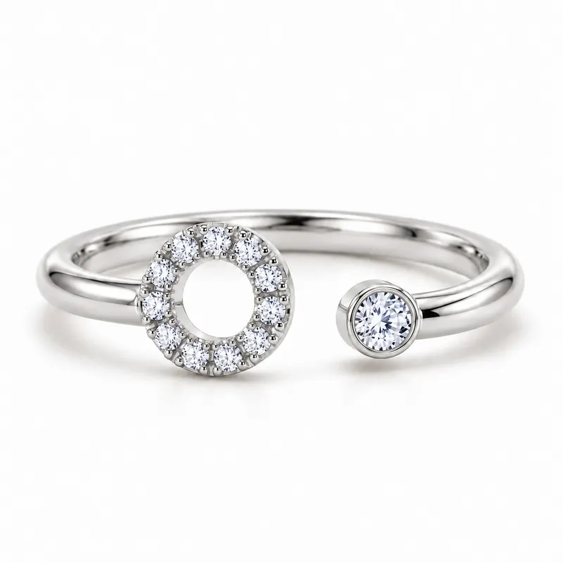 Mayfair Initial Ring - O