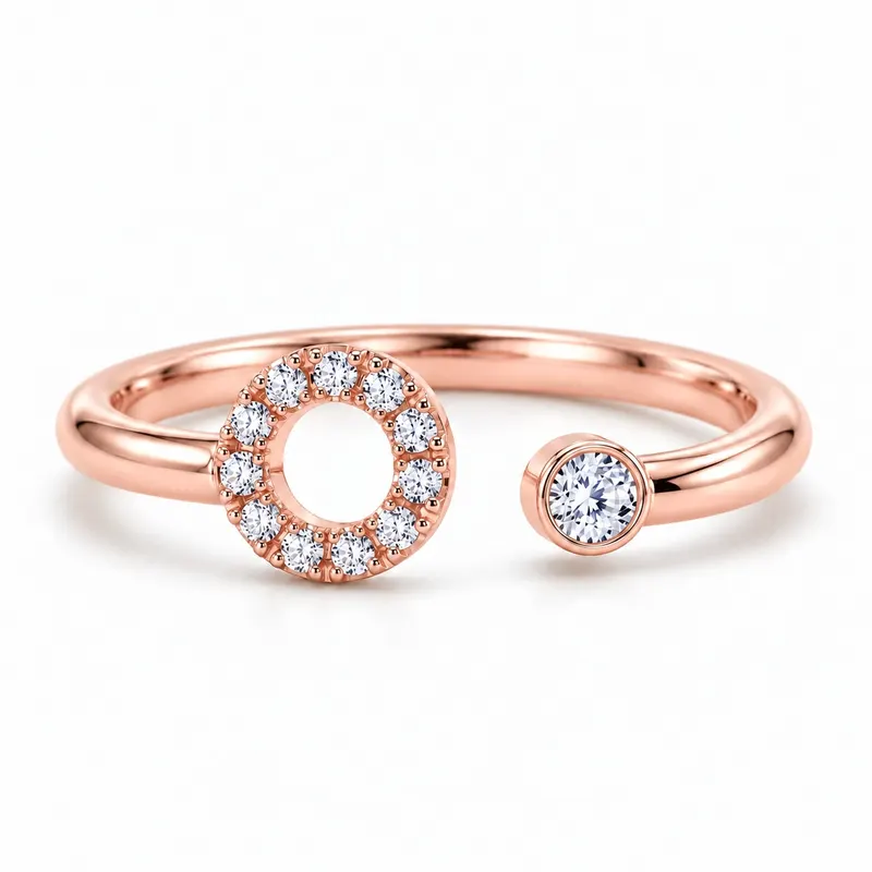 Mayfair Initial Ring - O