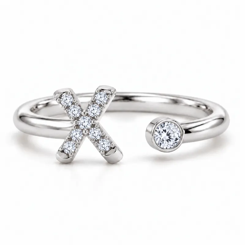 Mayfair Initial Ring - X