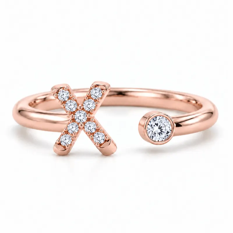 Mayfair Initial Ring - X