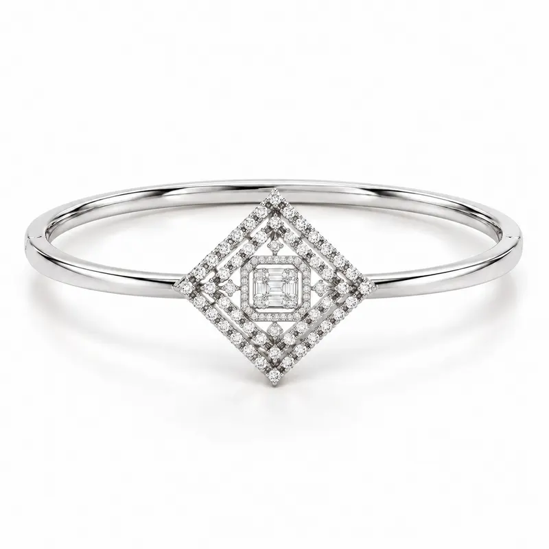 Aylesford Lattice Bangle