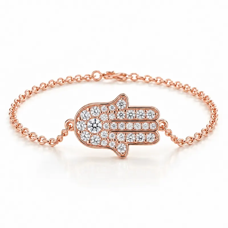 Aubrey Hamsa Bracelet