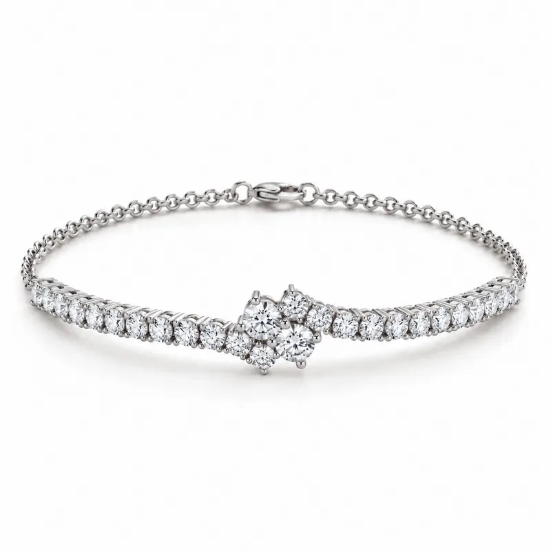Ilchester Crossover Line Bracelet