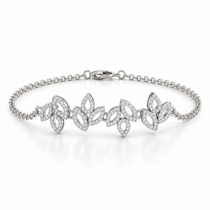Tregunter Leaf Cluster Bracelet