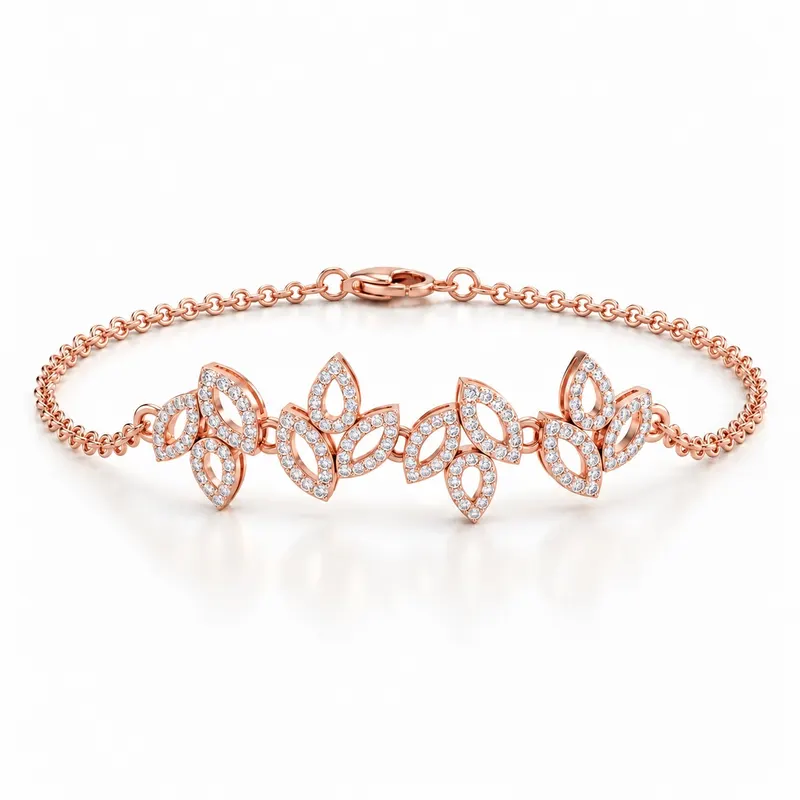 Tregunter Leaf Cluster Bracelet