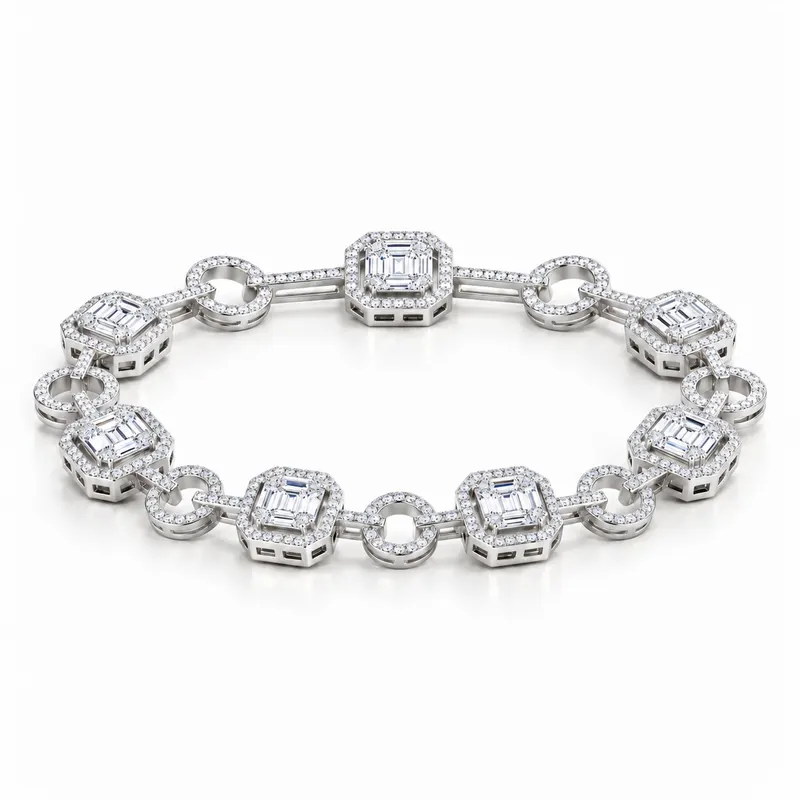 Adelphi Circle Octagon Bracelet