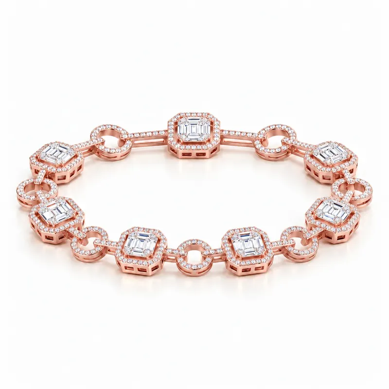 Adelphi Circle Octagon Bracelet