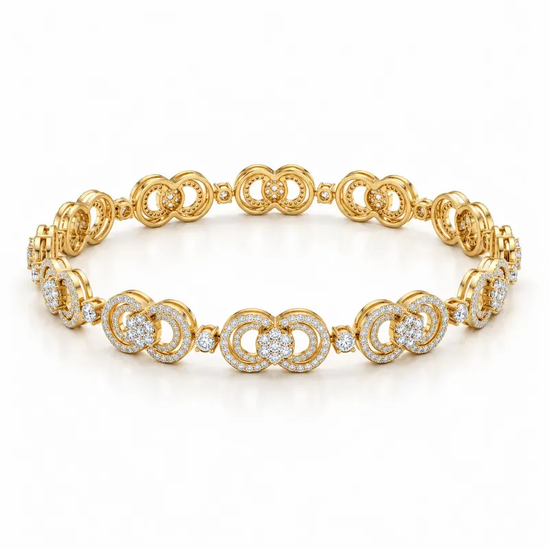 Garrick Double Circle Bracelet