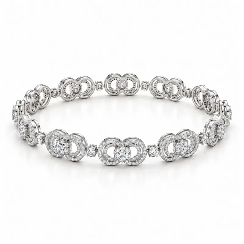 Garrick Double Circle Bracelet