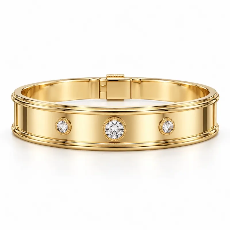 Portland Diamond Bangle