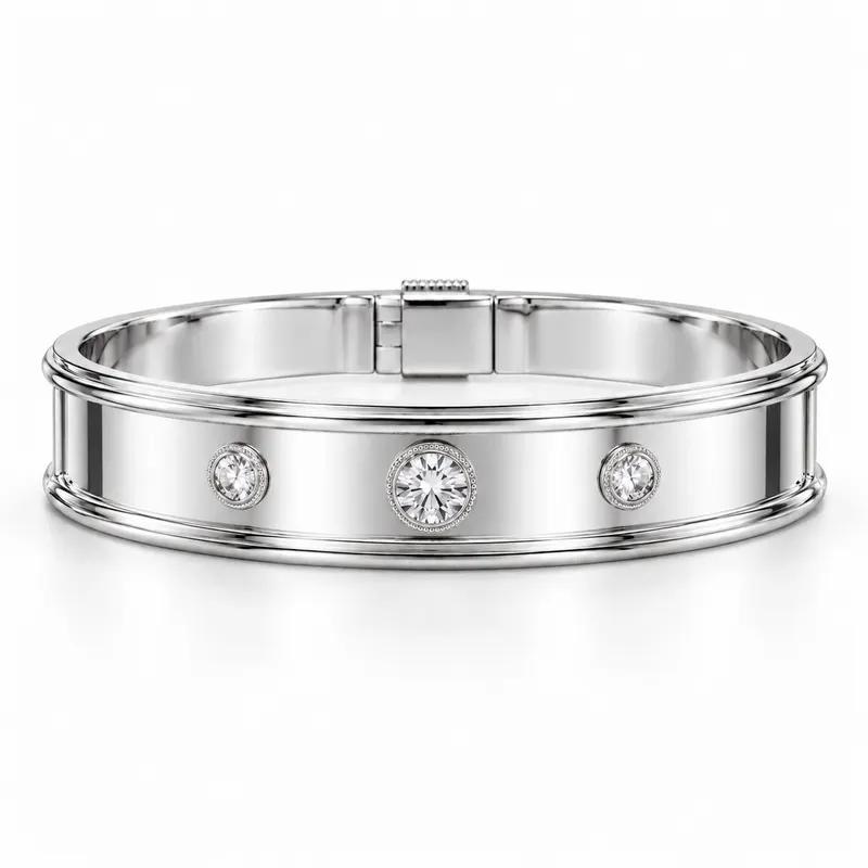 Portland Diamond Bangle