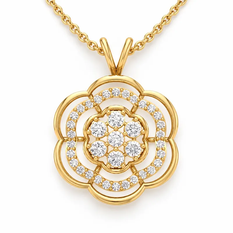 Bloomsbury Flower Pendant