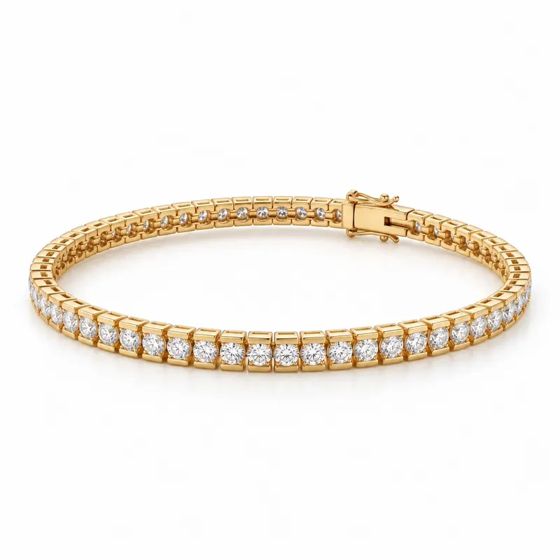 Elgin Pavé Line Bracelet