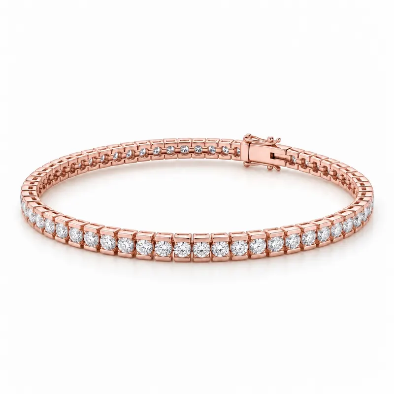 Elgin Pavé Line Bracelet