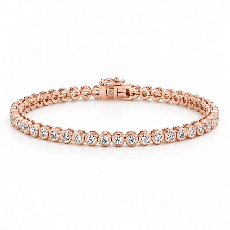 Elvaston Bezel Tennis Bracelet
