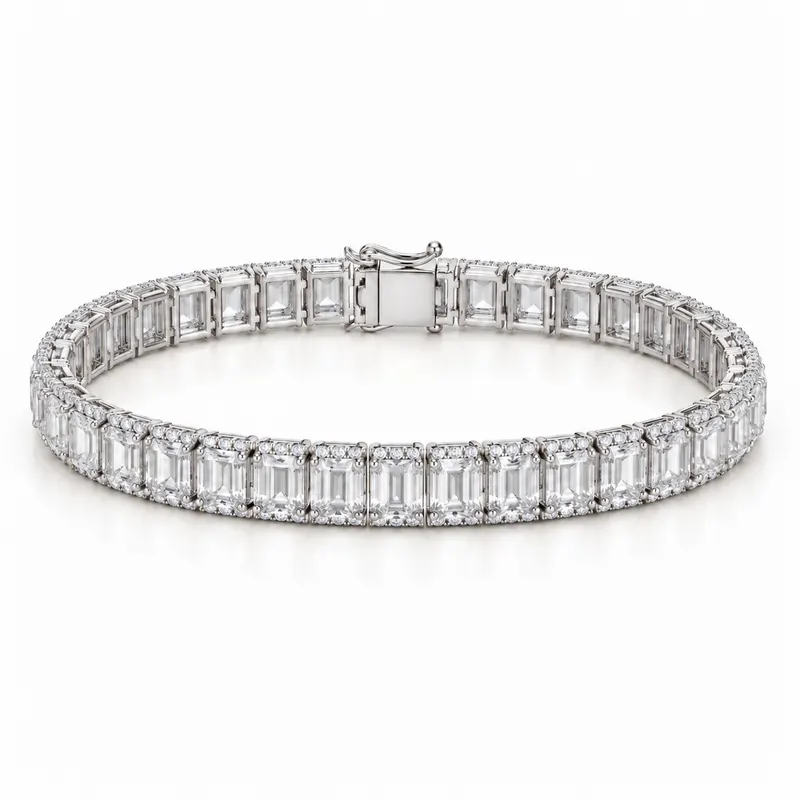 Emerald Tennis Bracelet (50 Pointer)