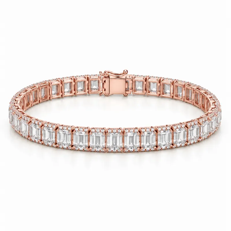 Emerald Tennis Bracelet (50 Pointer)