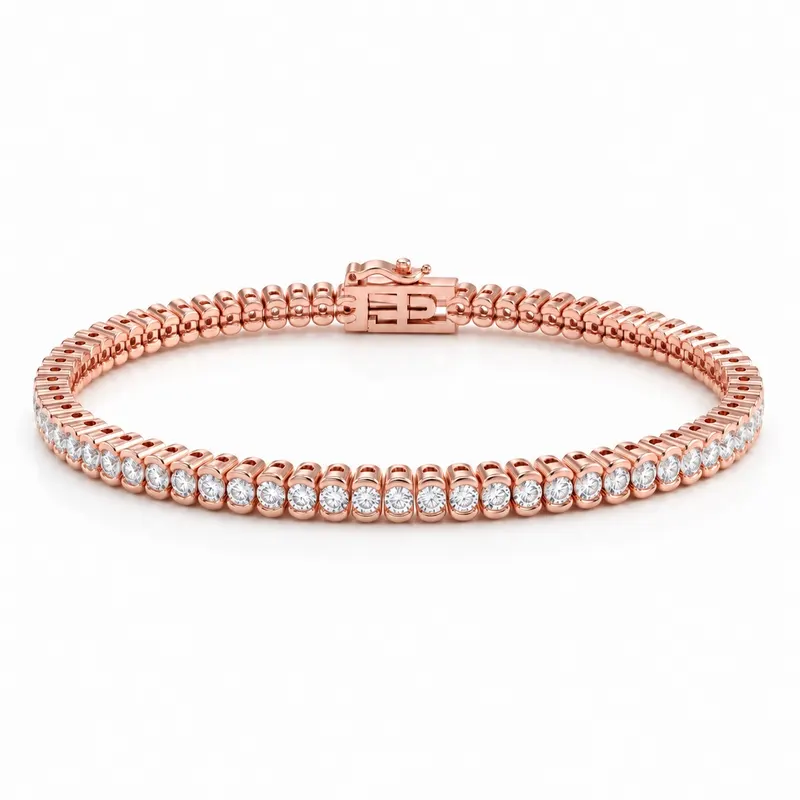 Rupert Fine Bezel Tennis Bracelet