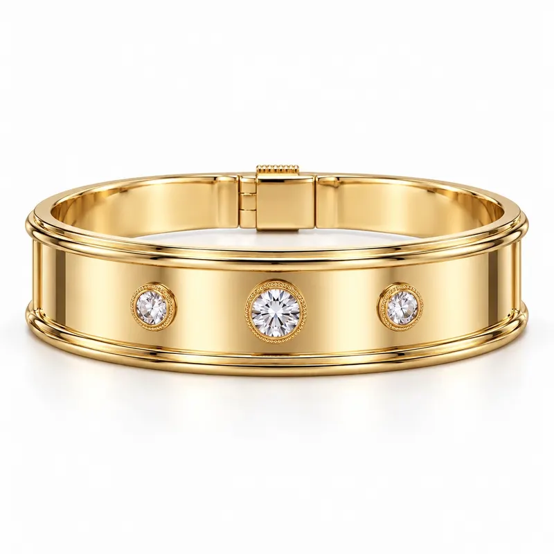 Portland Diamond Bangle