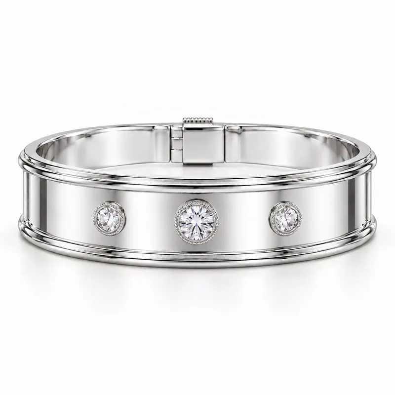 Portland Diamond Bangle