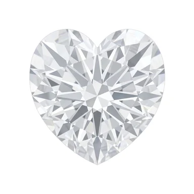 Heart diamond shape