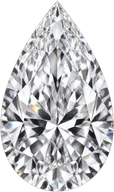 Pear diamond shape