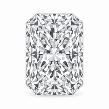 Radiant diamond shape